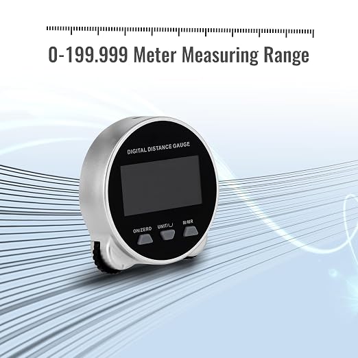 DZ Duozhan Small Digital Wheel Tape Measure LCD Display Inches Other Units - Image 4