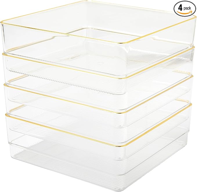 Martha Stewart Kerry Stackable Desk Drawer Organizers by MarthaStewart