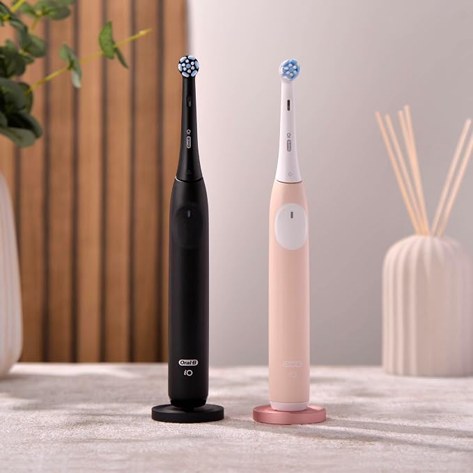 Oral-B Compatible Electric Toothbrush Holder, Rose Gold Aluminium Base - Image 7