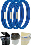 Garbage Can Rubber Bands, Trash Can Elastic Bands to Hold Garbage Bag in Place by Hongmed