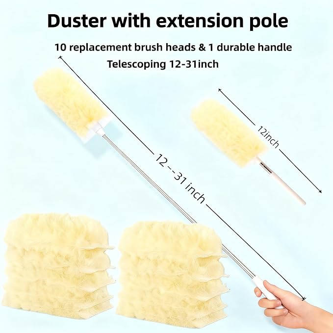 Heavy Duty Duster Refills, Disposable Dusters Kit - Image 2