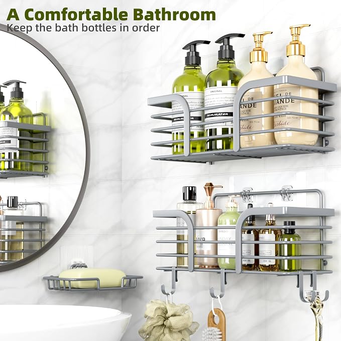 Yougai Shower Caddy, Shower Organizer - Image 3