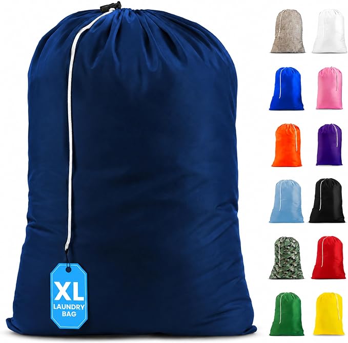 Handy Laundry XL Nylon Laundry Bag 30"x40", 60 lb Capacity by Handy+Laundry