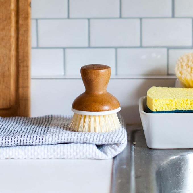 Full Circle Bubbly Palm Brush, Dish Scrub Brush - Image 3