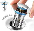 Bathroom Sink Stopper, Pop Up Drain Strainer by Unknown