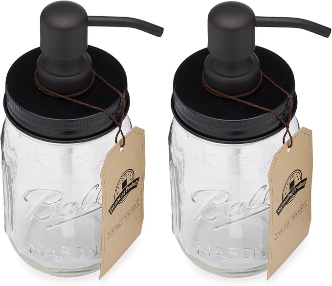 Mason Jar Soap Dispenser - Image 3