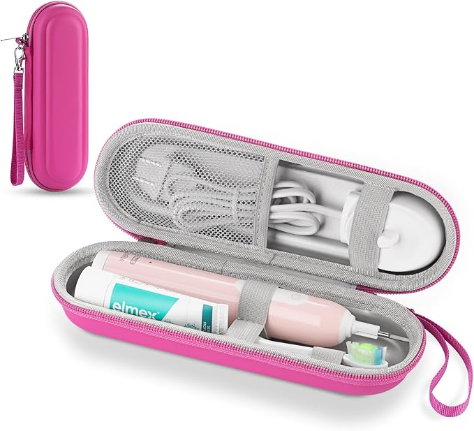 Toothbrush Travel Case for Oral B/Oral-B Pro 1000 1500 5000 7000 & Philips by TYSORETY