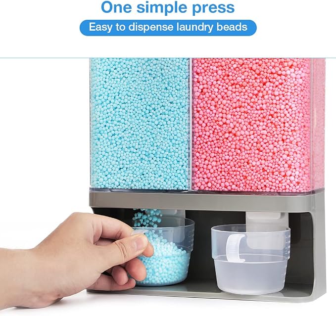 Conworld Laundry Detergent Dispenser, Wall-Mounted Scent Booster Beads Dispenser - Image 4