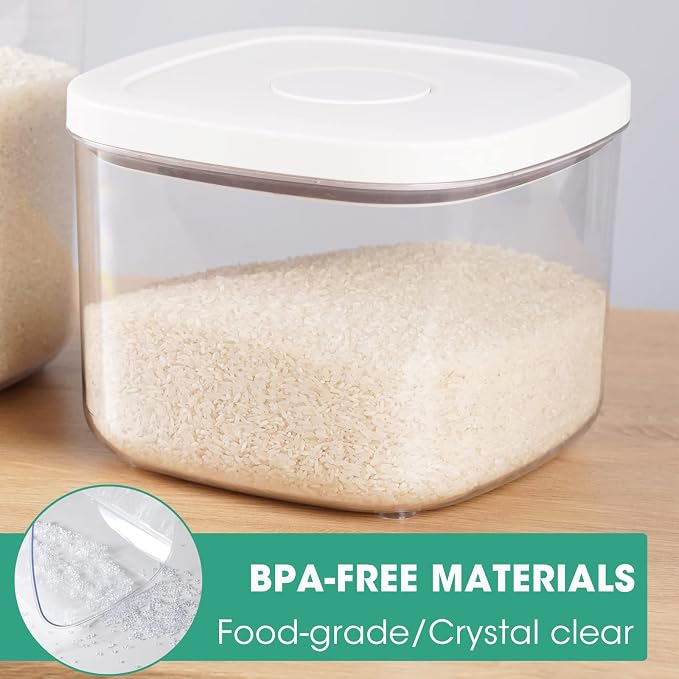TBMAXS Airtight Rice Container 10 Lbs, Dry Food Holder - Image 6