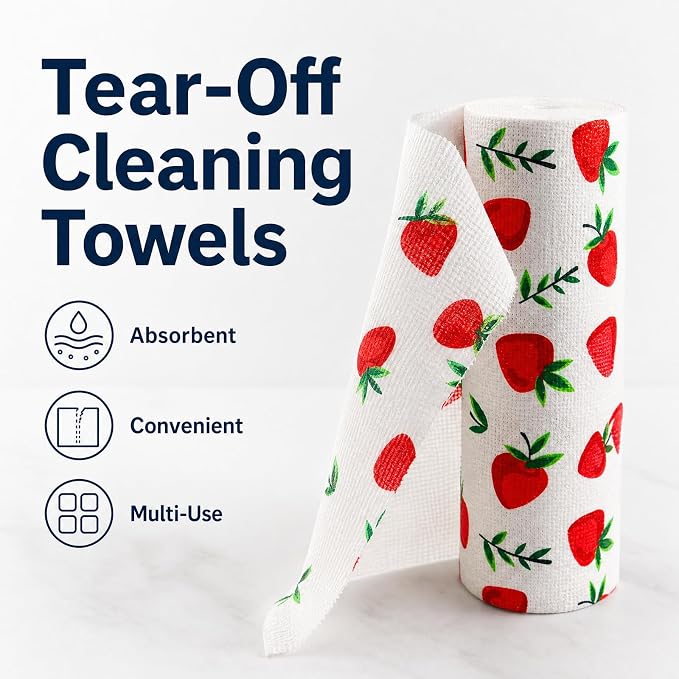 20 Pack Microfiber Cleaning Cloths, Reusable and Highly Absorbent Multi-Purpose - Image 4