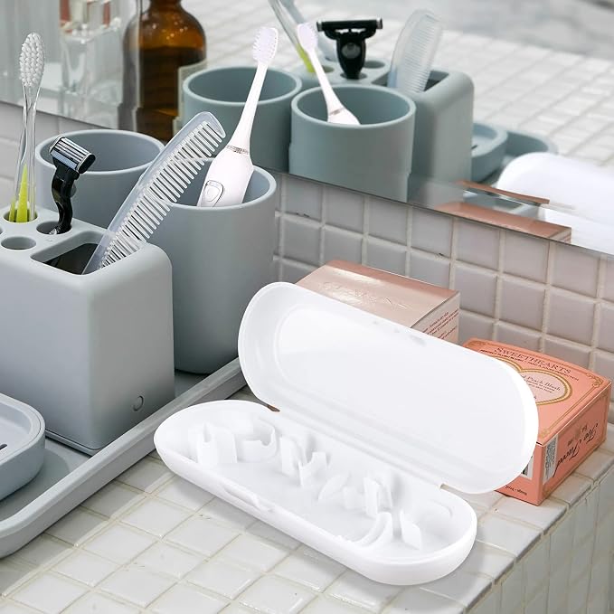 Fowecelt 2 Pack Electric Toothbrush Travel Case - Image 7
