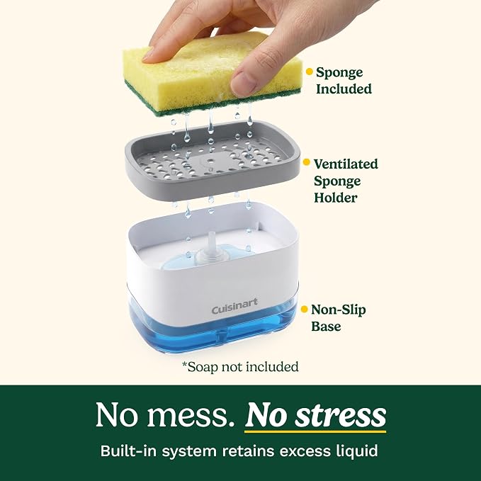 Cuisinart 2-in-1 Dish Soap Dispenser - Image 5
