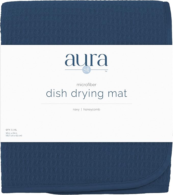 S&T INC. Dish Drying Mat, Extra Large Kitchen Counter Mat - Image 9