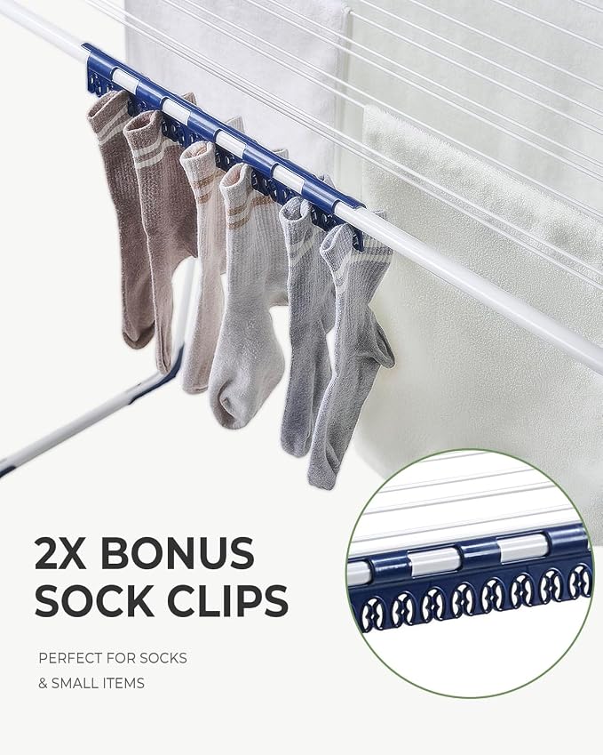 JS HANGER Extendable Clothes Drying Rack - Image 5