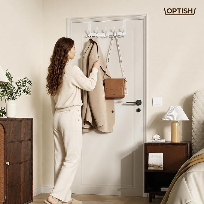 Optish Door Hanger Hook, Over The Door Hooks - Image 7