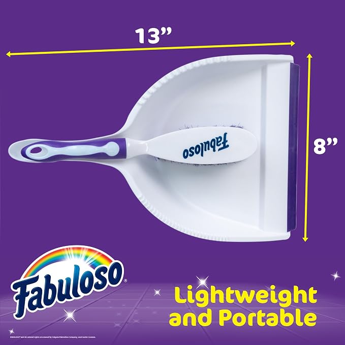 Fabuloso Brush and Dustpan Set, hanging hole - Image 4