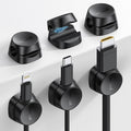 Lamicall 6Pack Cord Organizer, Spring Cable Holder Clips by Lamicall