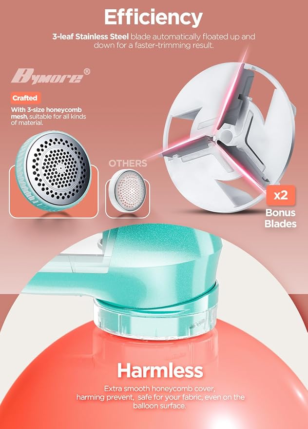 Bymore Fabric Shaver, Lint Shaver, Sweater Shaver - Image 3