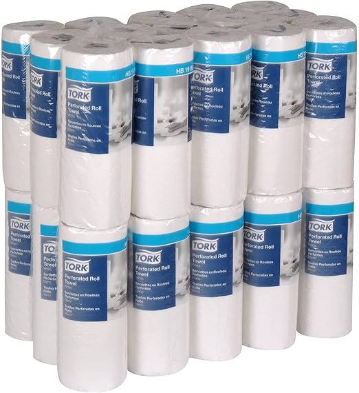 Tork HB1990A Perforated Paper Roll Towel, 30 Rolls, 84 per Roll - Image 4