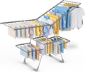 Sakugi Clothes Drying Rack, Foldable 2-Level by Sakugi