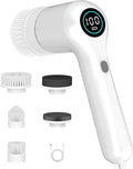 Electric Spin Scrubber, 44 in-lbs High Torque Shower Scrubber & LED Display by Dreazu