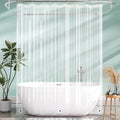 AmazerBath 70x72 Inch Shower Curtain Liner, RV Clear Shower Curtain Liner by AmazerBath