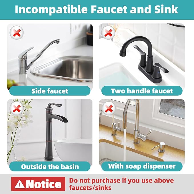 PoYang 2 Pack Faucet Mat for Kitchen Sink Splash Guard, Long 24x5.1 Inch | - Image 4