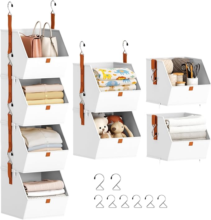 Hanging Closet Organizer 4 Tier by Homsorout