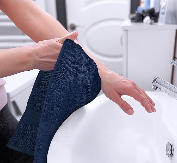 Utopia Towels 6 Pack Premium Hand Towels, 16x28 in, 600 GSM Cotton, Spa & Hotel - Image 3