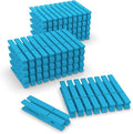 100 Pcs White Clothes pins by FEFU