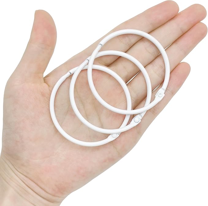Shower Curtain Hooks Rings, Glide Smoothly Round Shower Rings - Image 7