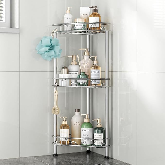 SWTYMIKI Standing Shower Caddy Corner by SwtyMiki-TidyHomeSweetLife