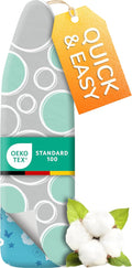 Super Soft Ironing Board Cover and Pad – 50% Faster Ironing by smart%26gentle