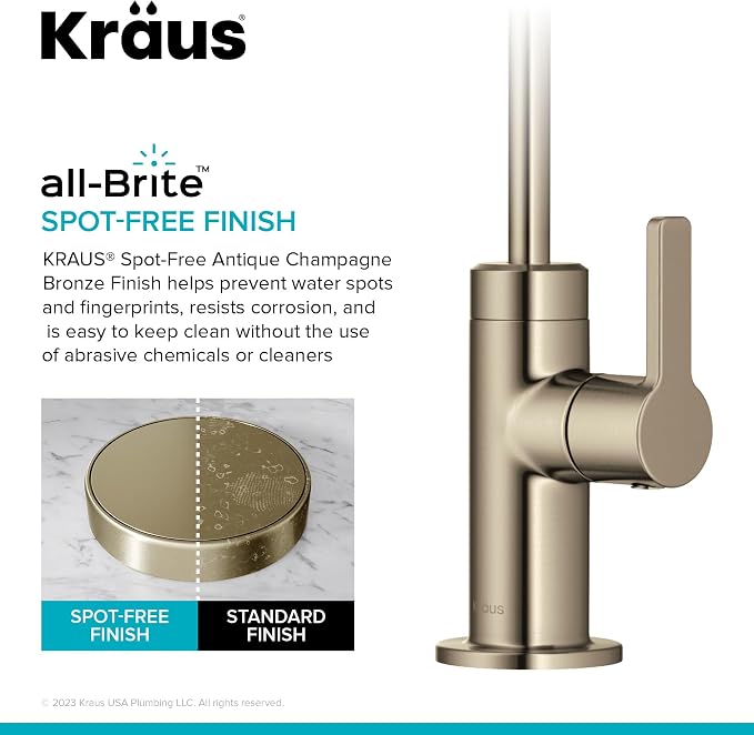 KRAUS Oletto Single Handle Drinking Water Filter Faucet - Image 10