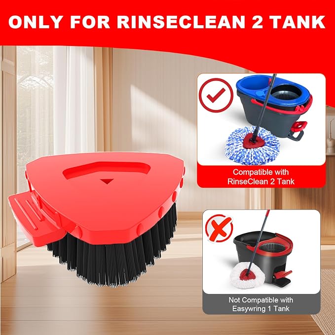Small 1 Pack Scrub Brush Replace Head ONLY - Image 2