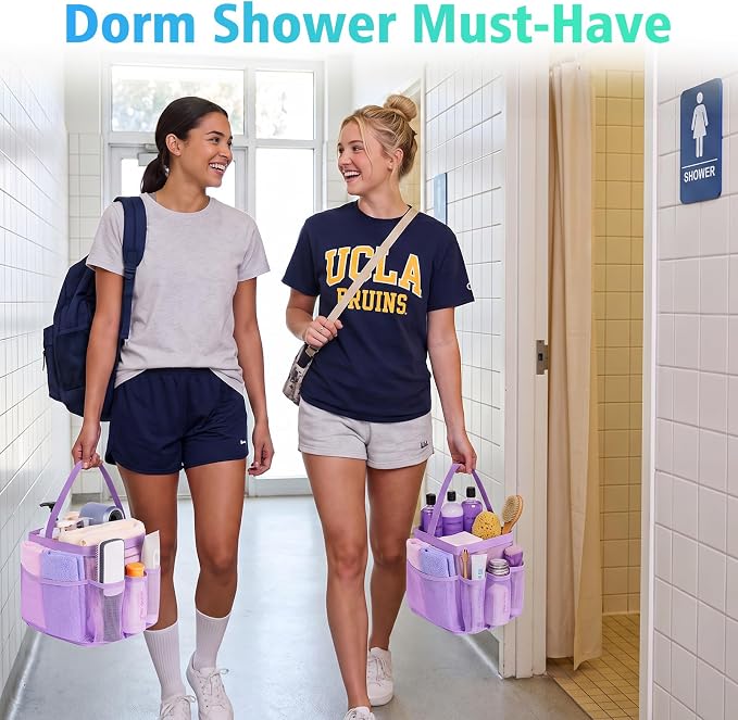 EUDELE Mesh Shower Caddy Portable - Image 2
