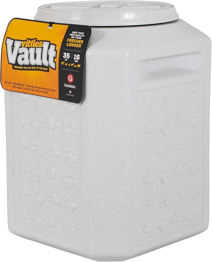 Vittles Vault Airtight Pet Food Storage Container + Scoop, Fits Up to 35lbs | - Image 3