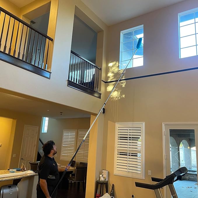 30 Foot High Ceiling Fan, Cobweb Duster - Image 7