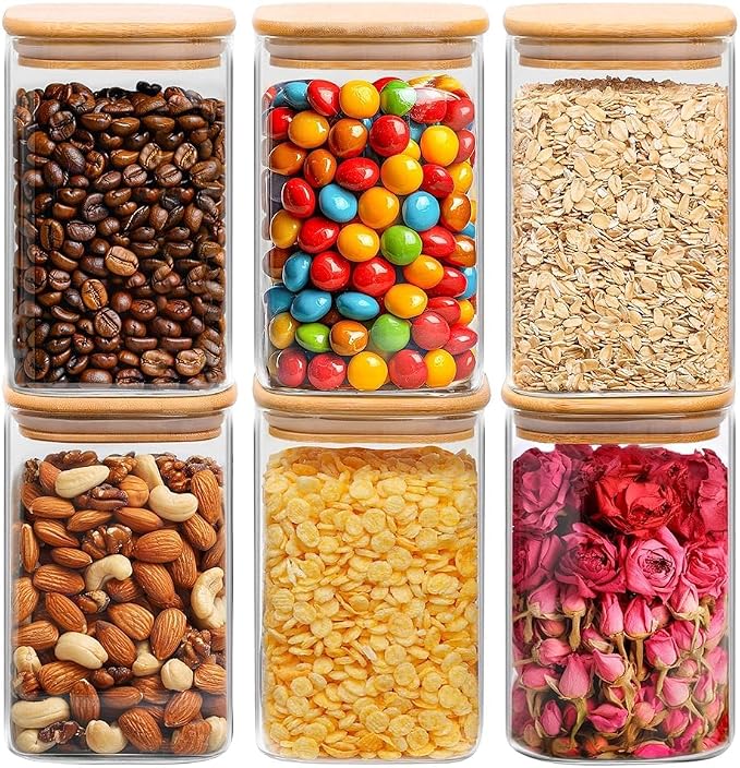 ComSaf Glass Storage Containers by ComSaf