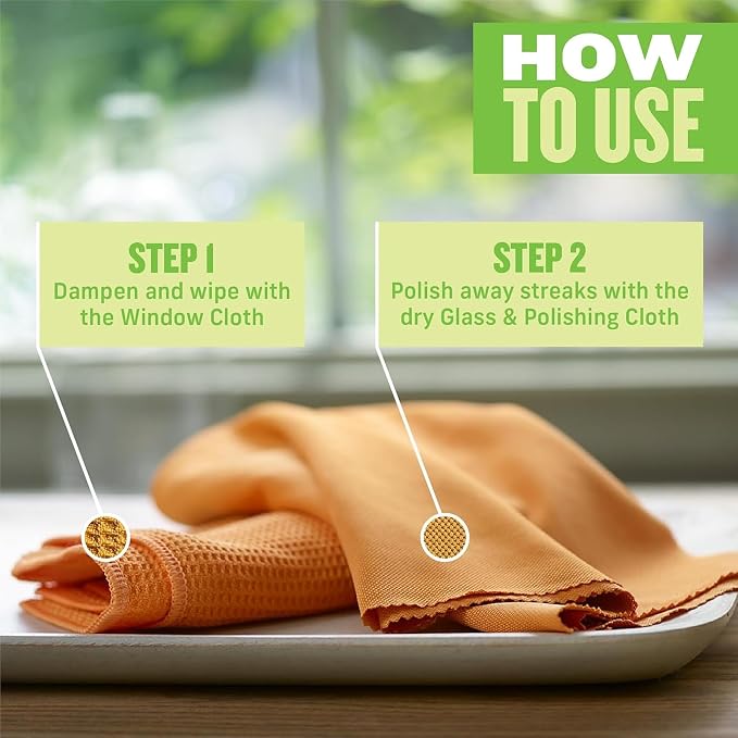 E-Cloth Window and Glass Cleaner Kit, Just Add Water - Image 2