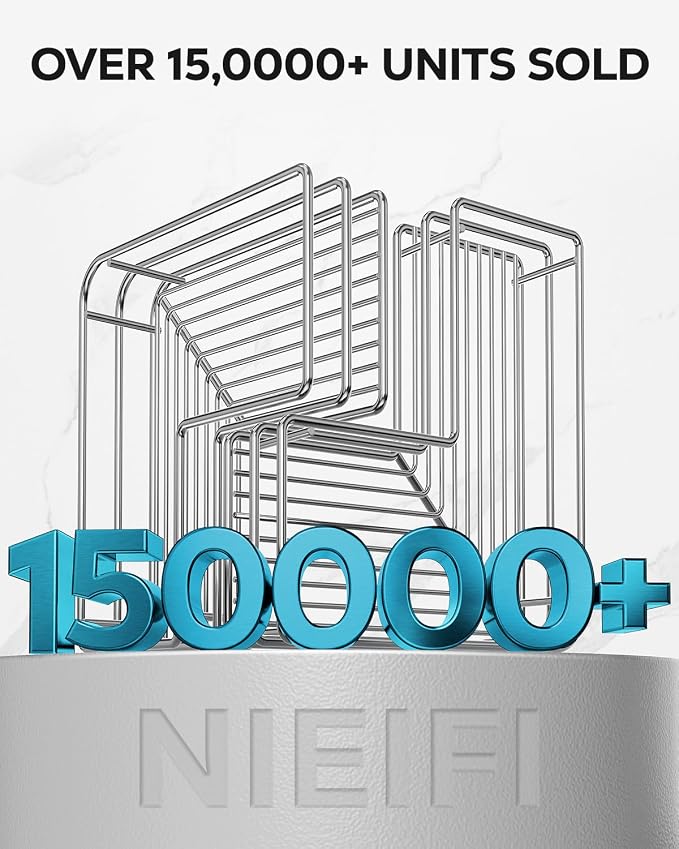 Nieifi Corner Shower Shelves, Adhesive Shower Caddy, Bathroom Organization - Image 9