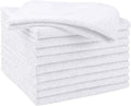 HOMEXCEL White Microfiber Cleaning Cloth 10 PK, Towels by HOMEXCEL