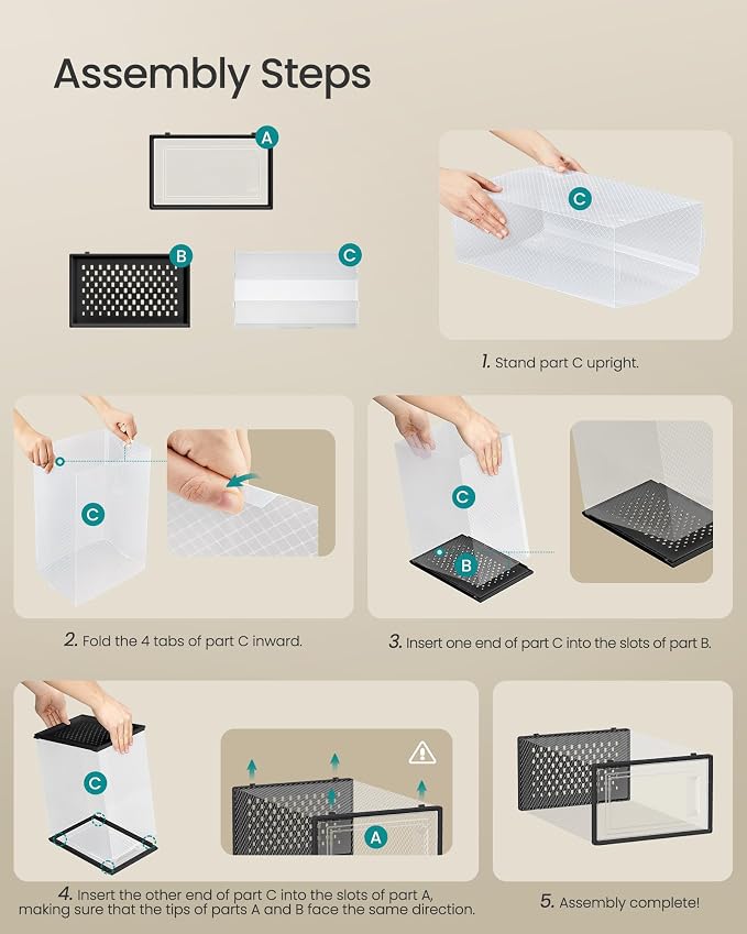 SONGMICS Shoe Boxes - Image 7