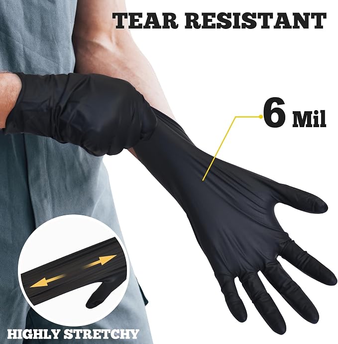 Disposable Nitrile Exam Gloves - Image 3