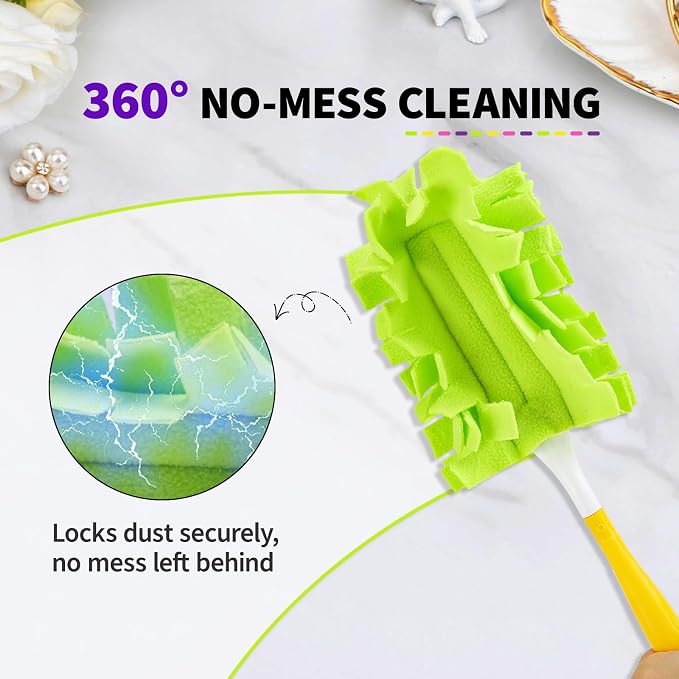 8 Pack Reusable Duster Pads Compatible - Image 3