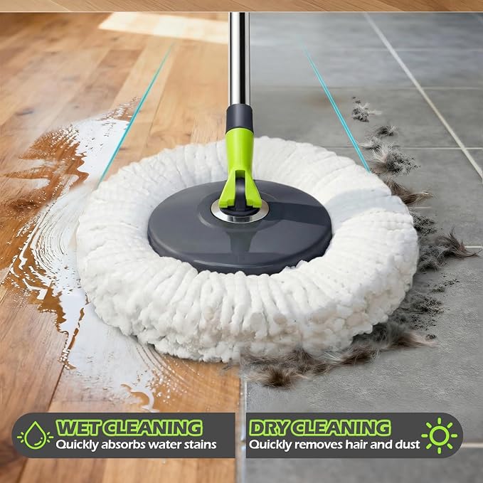 Masthome Compact Spin Mop Bucket System - Image 4