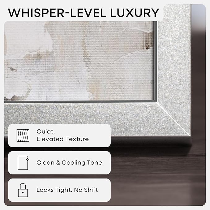 Homeforia 13.5x40 Panoramic Frame Silver, High End Metal 13.5x40 Picture Frames with Mat 10x30 Photo, 13.5 x 40 Poster Frame Matted to 10 by 30 Print, 40x13.5 Frame, Tempered Glass, Wall Kit, Set of 3