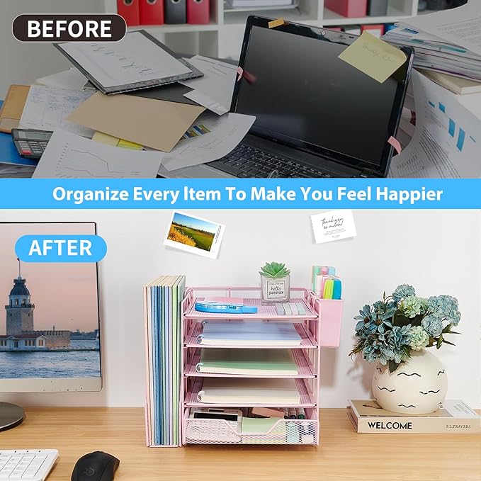 5-Tier Desk File Organizer - Image 4