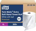 Tork Matic Extra Soft Paper Hand Towel Roll White by Tork