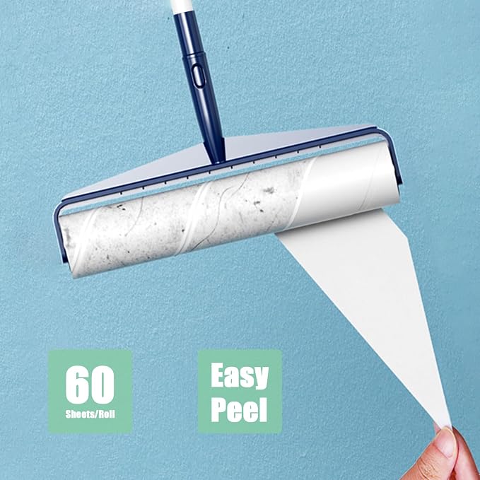 9.8 inch Large Lint Roller Refills Only, 9.8'' Extra-Wide Lint Roller Refill - Image 6